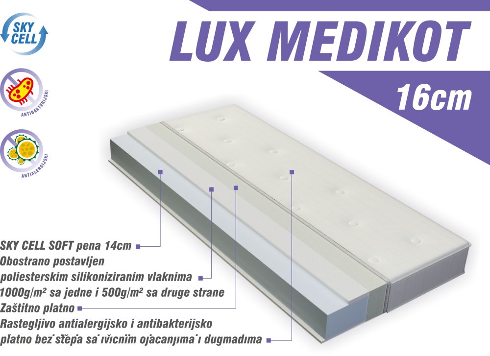 Dušek Lux Medikot
